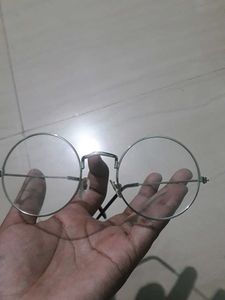 Round Silver Glasses