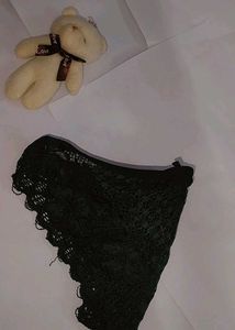 Black Lace Bikini Set