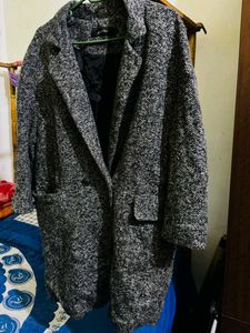 Chic Grey Overcoat