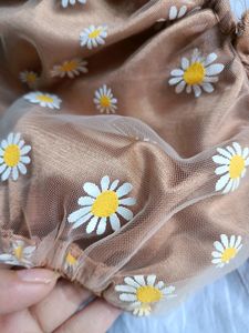 Sunflower Print Top