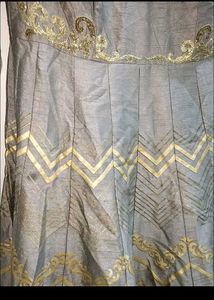 Padded Gown With Stylish Back(Canacan Attached)