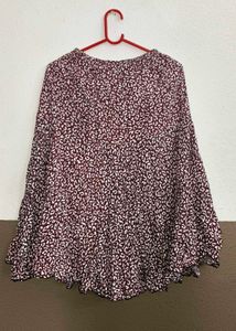 Floral Print Skirt
