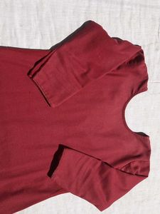 Red Suit with Accent
