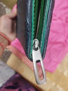 Exotic Leather Clutch