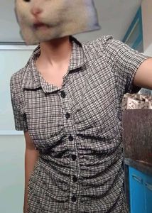 Grey Shirt Like Mini Dress from Zudio 🐰