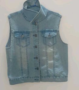 Denim Vest - Stylish Layering Piece