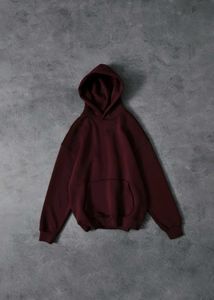 Burgundy Oversized Hoodie