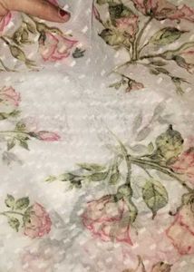 Floral Print Saree