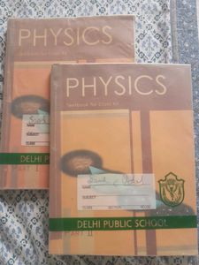 NCERT Class 12 PHYSICS Part 1 and 2 (COVERED