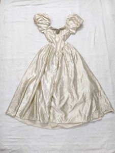 Vintage Cream Formal Dress