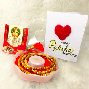 Royal Trio Rakhi Gift Box (3-Fold Rakh