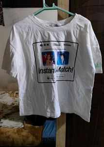 White T-shirt For Girls