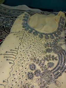 Georget Heavy Kurti with Work