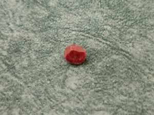 Ruby Gemstone - Faceted Round