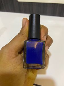 Glimmer Dark Blue Nail Paint
