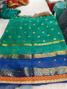 Embroidered Saree (Minor Issue)