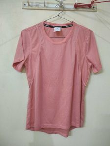 Peach Color Sport's T-shirt