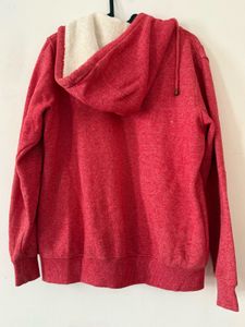 Red Fleece Hoodie