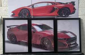 Set Of 3 Split Premium Car Frame