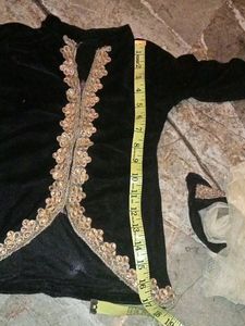 Black&amp;Golden Lehnga Choli