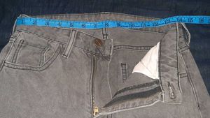 Gray Distressed Jeans