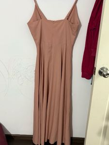 Elegant Blush Maxi Dress