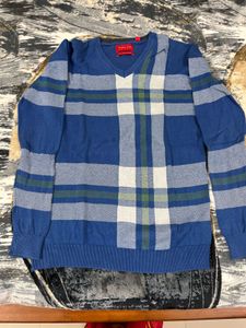 English Laundry Plaid Sweater