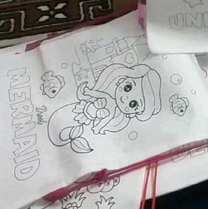 Canvas DIY Colouring Backpack