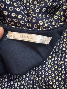 Patterned Mini Dress with shorts