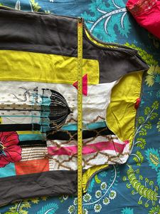 Multicoloured Elegant W Kurta
