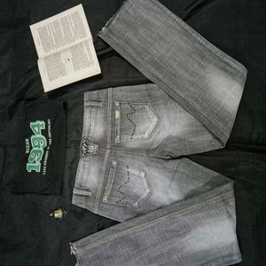 Low Waist Y2K Denim Straight Fit