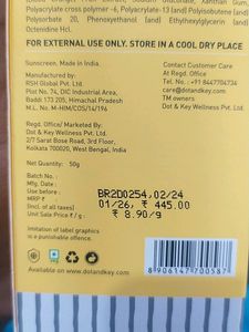 Dot And Key Sunscreen , Moisturizer Combo