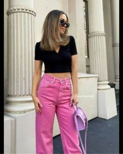 ZARA pink Jeans