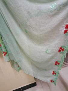 Elegant Green Kurta Set Condition Good