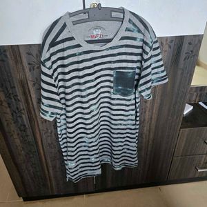MUFTI Set Of 3 Half Sleeve Tshirts - SIZE M