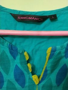 Rangmanch Blue Kurti