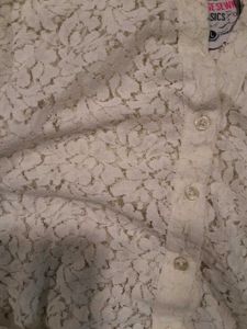 White Net Shirt