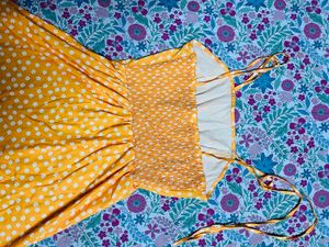 Yellow Polka Dot Sundress