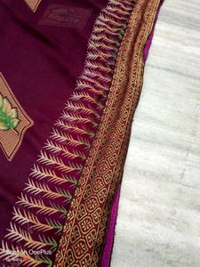 🇳🇿💫❤️ Elegant Burgendy Colour Saree