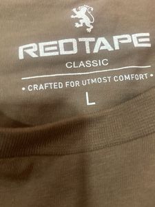 Red Tape New T Shirt L Size