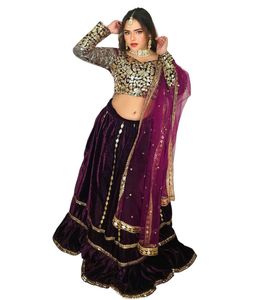 Purple Lehnga