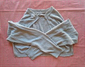 Knitted Gray Bolero