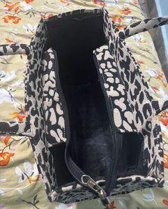 Leopard Print Tote Bag
