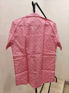 Pink Floral Shirt
