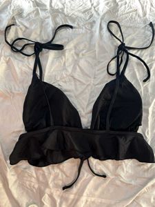 Shein Bralette Black Backless Top