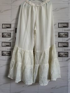 White Palazzo Pants
