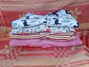 Baby Rompers Bundle - 4 Pieces