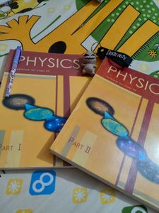 PHYSICS PART- 1 & 2 textbooks for class XII