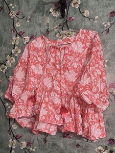 Peach Summer Cool Top