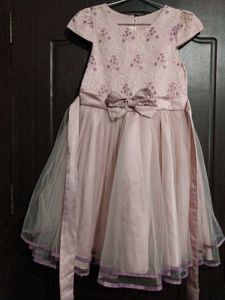Floral Lace Bow Dress